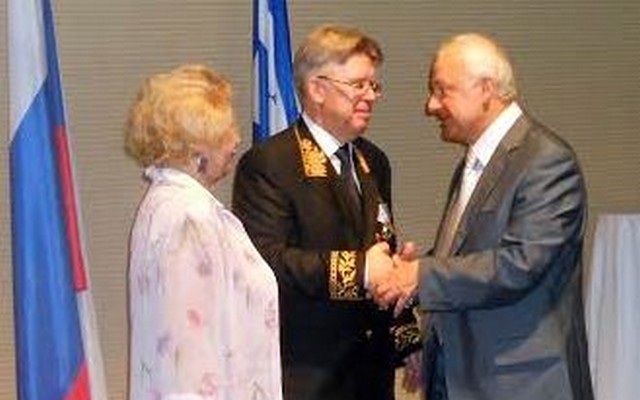Στη δεξίωση για την εθνική εορτή της Ρωσικής Ομοσπονδίας ο Κώστας Καραπαναγιωτίδης