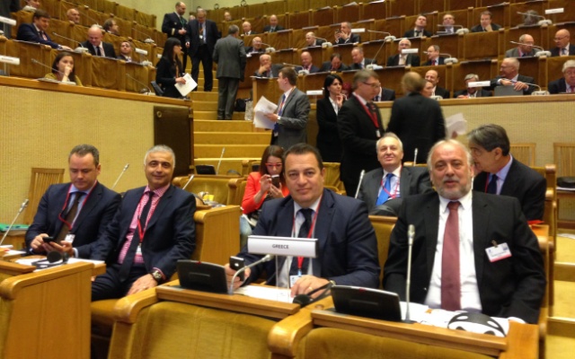 Ο Λάζαρος Τσαβδαρίδης στην εαρινή Σύνοδο της Κοινοβουλευτικής Συνέλευσης ΝΑΤΟ στη Λιθουανία