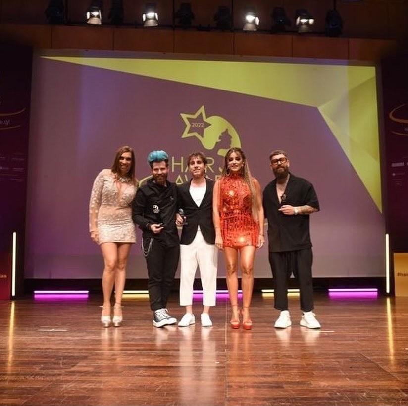 Βράβευση του κομμωτή Δήμου Ίντου στο Μέγαρο Μουσικής Αθηνών (φωτογραφίες)
