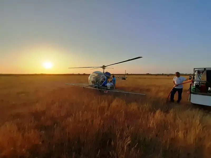 Αεροψεκασμοί για την καταπολέμηση κουνουπιών στο Αρδευτικό Κλειδίου την Τετάρτη