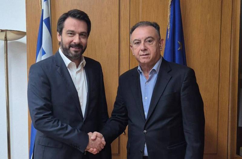 Ο Μπαρτζώκας με τον Υφυπουργό Χρήστο Κέλλα για τα νέα κρούσματα ευλογιάς αιγοπροβάτων στην Ημαθία
