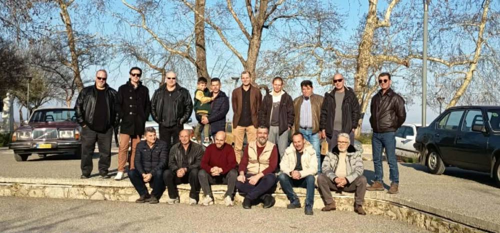 Με στατική έκθεση και γιορτινό κλίμα η κοπή βασιλόπιτας των Φίλων Κλασικού Αυτοκινήτου Βέροιας