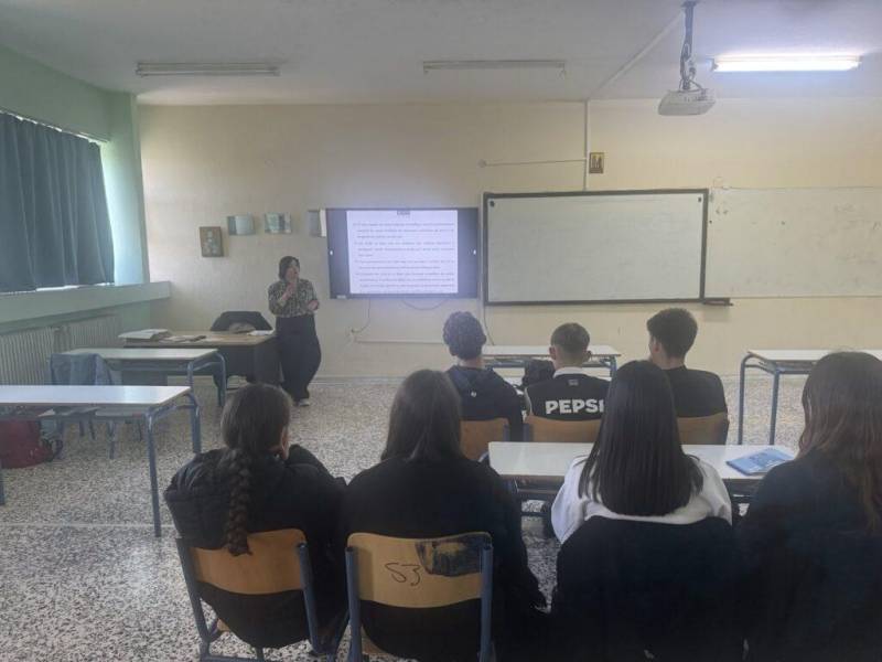 Δράση διαχείρισης άγχους για μαθητές της Γ΄ Λυκείου στο Λύκειο Πλατέος-Κορυφής