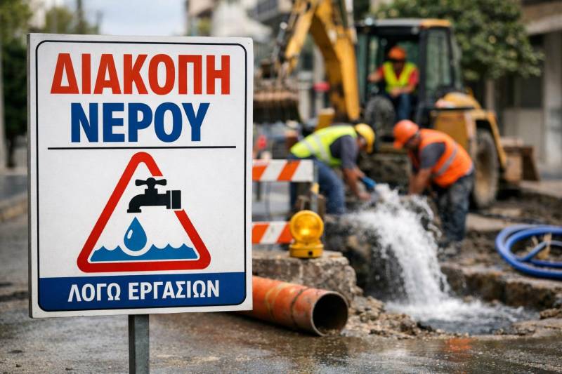 Διακοπή νερού την Τρίτη σε Επισκοπή και Καλοχώρι