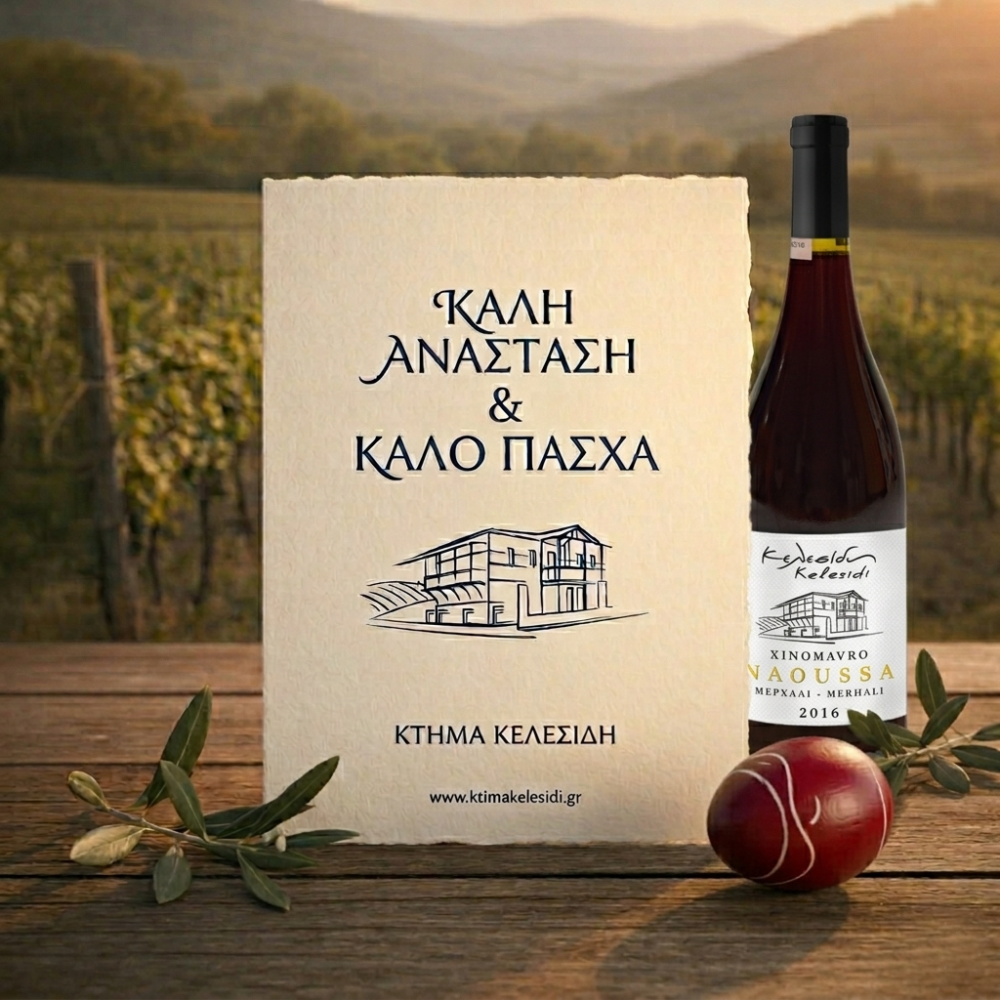 Βασιλιάς του πασχαλιάτικου τραπεζιού το Ξινόμαυρο