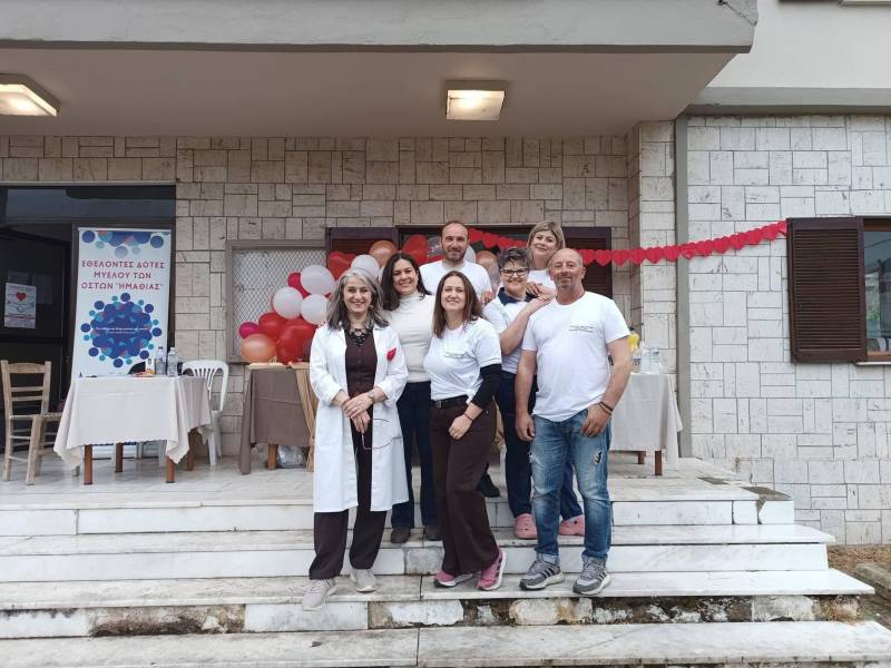 Μεγάλη ανταπόκριση στην 6η Εθελοντική Αιμοδοσία Αγκαθιάς