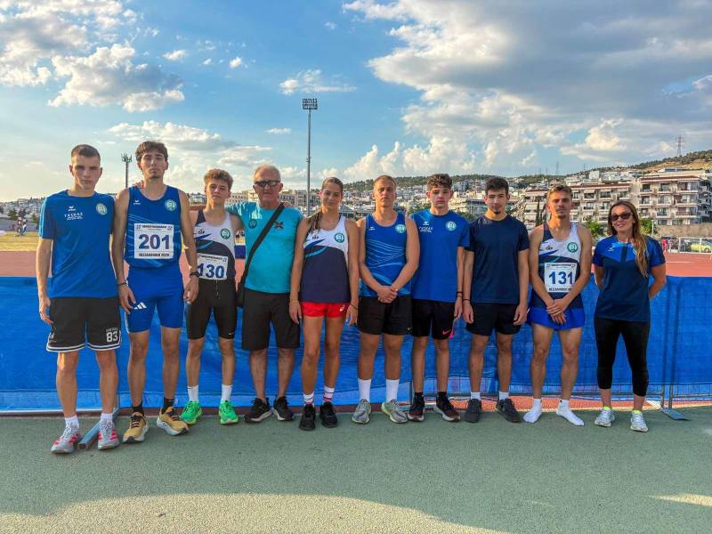 Τρία μετάλλια και αξιόλογες επιδόσεις για τον ΟΚΑ «Βικέλας» στους Πανβορειοελλαδικούς Αγώνες Στίβου