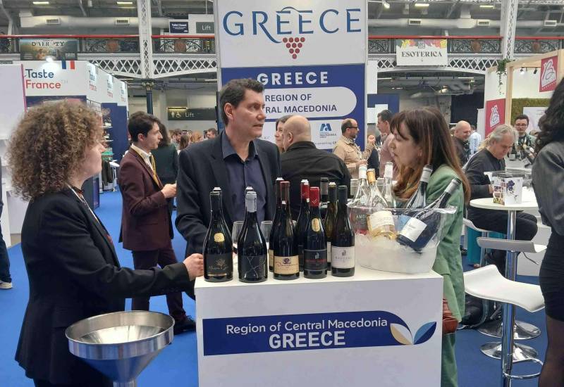 Τα κρασιά της Κεντρικής Μακεδονίας κέρδισαν τις εντυπώσεις στο Λονδίνο