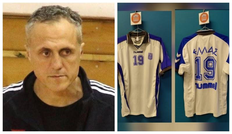 Η φανέλα του Αντώνη Τσολάκου κοσμεί το Μουσείο Χάντμπολ Πάτρας