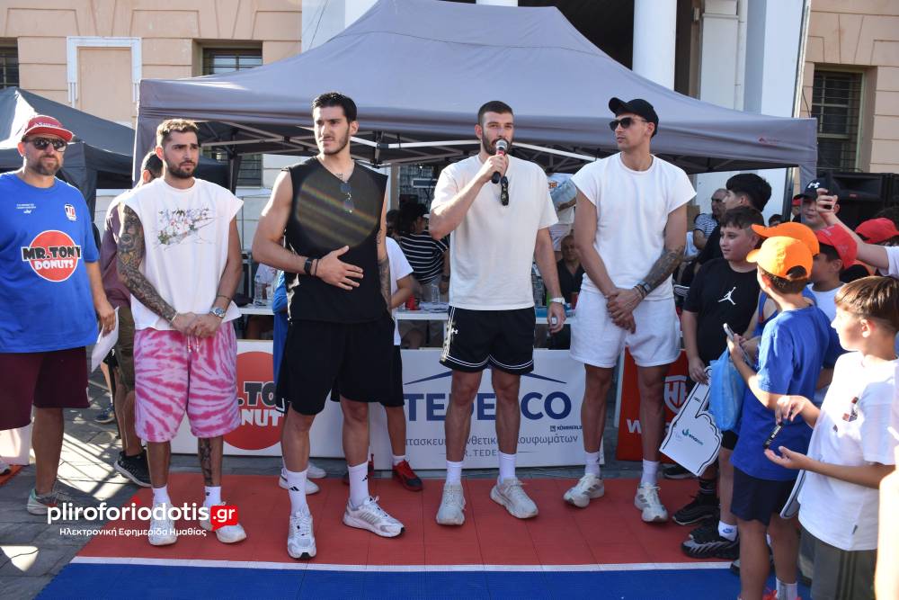 Θρύλοι του ελληνικού μπάσκετ απογείωσαν το «3on3 Toliopoulos by Superbet Veria 2026»