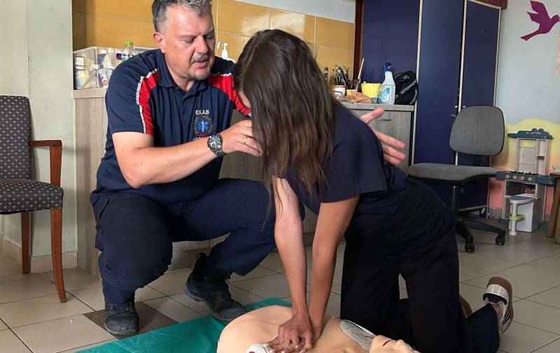 Εκπαίδευση Πρώτων Βοηθειών στην «Πρωτοβουλία για το Παιδί»