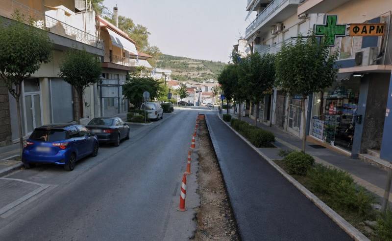 Εργασίες αποκατάστασης και νέες εκσκαφές για το φυσικό αέριο στη Βέροια