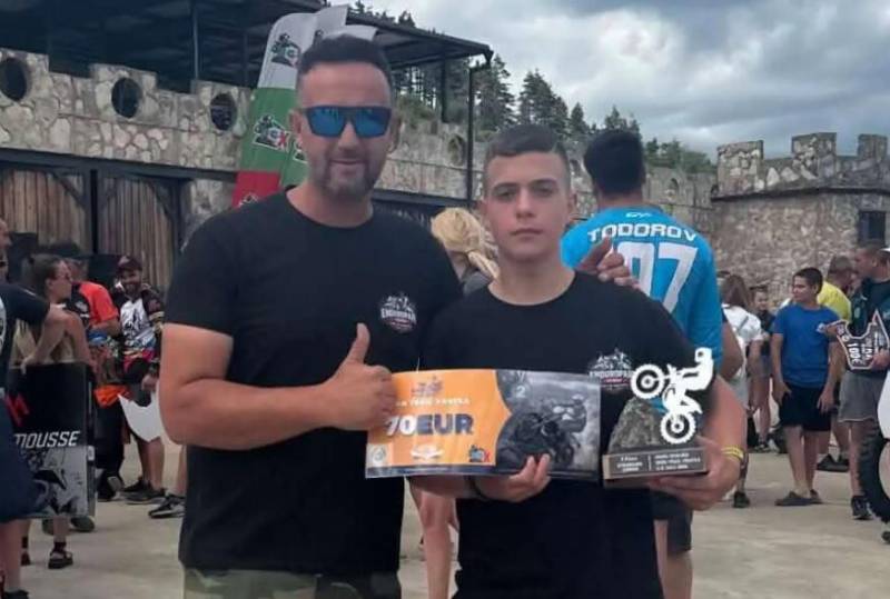 Η καθημερινή δουλειά στο Enduropark Vermio οδήγησε τον 15χρονο στη διεθνή διάκριση