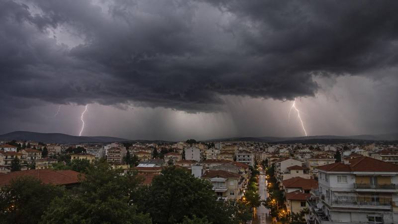 Αλλάζει ο καιρός στη Μακεδονία – Καταιγίδες μετά τον καύσωνα