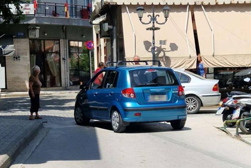 Τροχαίο με υλικές ζημιές στο κέντρο της Βέροιας