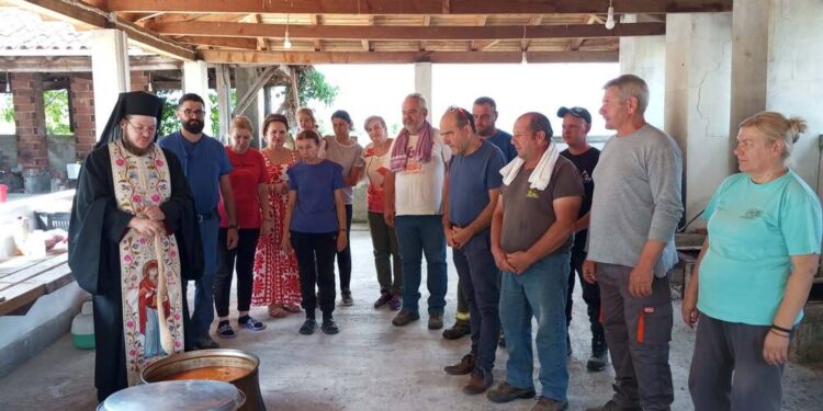 Το Δάσκιο γιόρτασε την Παναγία με το καθιερωμένο παραδοσιακό κουρμπάνι