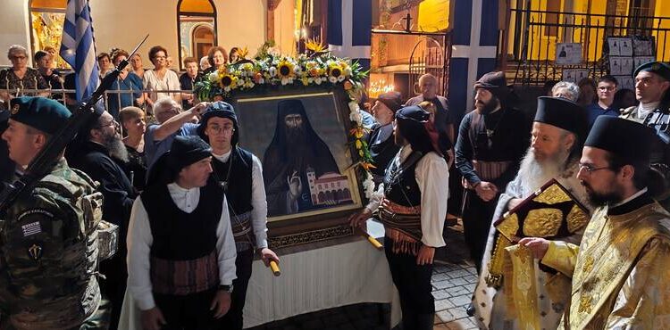 Με λαμπρότητα ο εορτασμός του Πολιούχου της Νάουσας Οσίου Θεοφάνους του Θαυματουργού