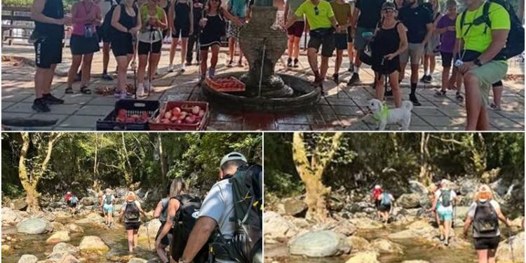 Πάνω από 50 εκδρομείς στο Φαράγγι Κράστας