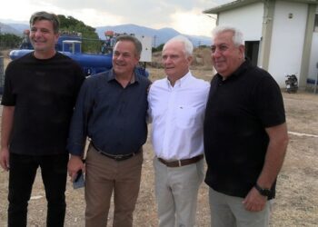 Τεχνογνωσία από την Αργολίδα για το νέο αρδευτικό σύστημα της Νάουσας