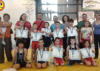 Επιτυχίες του «Ημαθίωνα» στο Πανελλήνιο Παιδικό Πρωτάθλημα Πάλης