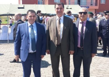 Στην τελετή παράδοσης ξιφών στους νέους αξιωματικούς της ΕΛ.ΑΣ ο νέος αντιπεριφερειάρχης Κώστας Καλαϊτζίδης