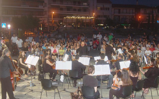 Συναυλία κλασικής μουσικής Ορχήστρα Εγχόρδων τμ. Μ.Ε.Τ. Πανεπιστημίου Μακεδονίας (video)