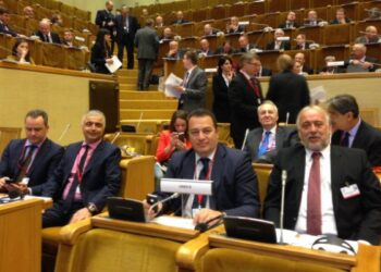 Ο Λάζαρος Τσαβδαρίδης στην εαρινή Σύνοδο της Κοινοβουλευτικής Συνέλευσης ΝΑΤΟ στη Λιθουανία