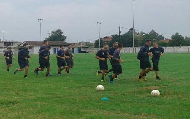 Πρώτη προπόνηση στο Μακροχώρι