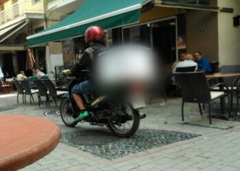 Πεζόδρομος Βέροιας: Εισέρχεστε με δική σας ευθύνη…