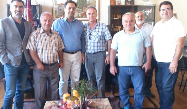 Εθιμοτυπική επίσκεψη  της Ε.Λ.Β. στον Αντιπεριφερειάρχη Ημαθίας και στον Δήμαρχο Βέροιας