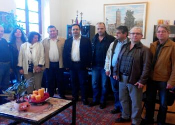 Επίσκεψη του Συλλόγου Βλάχων στον Δήμαρχο Βέροιας