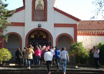 Ενημέρωση μαθητών του 3ου Γυμνασίου Νάουσας για την Χριστιανική άσκηση και τον μοναχισμό