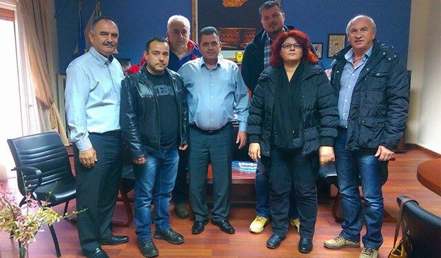 Συνάντηση του Σωματείου εργαζομένων ΕΚΑΒ Ημαθίας με τον Αντιπεριφερειάρχη