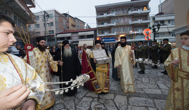 Τα Τίμια Δώρα των Μάγων αφίχθησαν στη Βέροια από το Άγιο Όρος