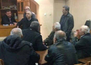 Δίπλα στους κατοίκους των τοπικών κοινοτήτων της Αλεξάνδρειας ο Λάζαρος Τσαβδαρίδης