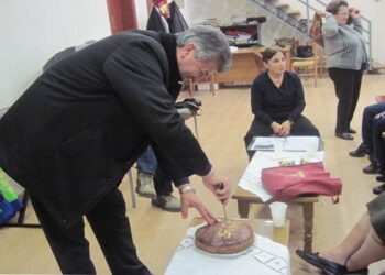 Tην πρωτοχρονιάτικη πίτα της έκοψε η χορωδία του ΚΑΠΗ Αλεξάνδρειας