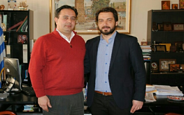 Συναντήσεις Τάσου Μπαρτζώκα με Αντιπεριφερειάρχη Ημαθίας, Δήμαρχο Βέροιας, Αστυνομικό Διευθυντή και Αστυνομικούς