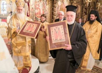 Τιμητικές διακρίσεις σε συνταξιούχους ιερείς της ενορίας και ενορίτες