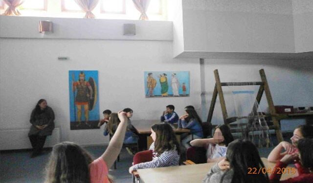 Επίσκεψη μαθητών του 12ου Δημοτικού Σχολείου Βέροιας στη Βεργίνα