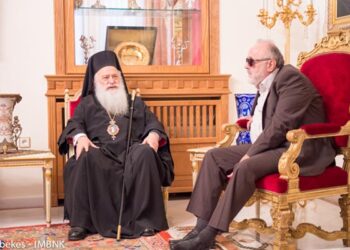Επίσκεψη του υπουργού Υγείας κ. Παναγιώτη Κουρουμπλή στη Μητρόπολη Βεροίας