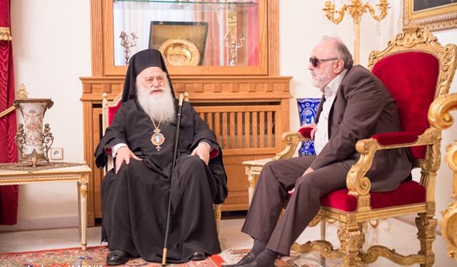 Επίσκεψη του υπουργού Υγείας κ. Παναγιώτη Κουρουμπλή στη Μητρόπολη Βεροίας
