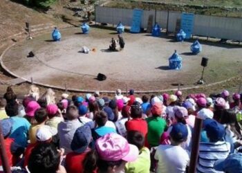 Επίσκεψη μαθητών του 5ου Δημοτικού Σχολείου Βέροιας στο Δίον