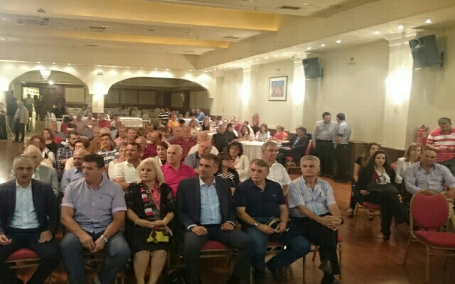 Δεν γέμισε την Σάλα του Αιγές η Σπυράκη