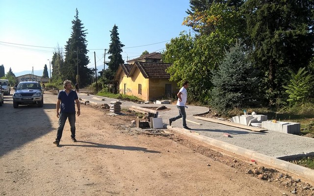 Ξεκίνησαν τα έργα ανάπλασης στον Σιδηροδρομικό Σταθμό Νάουσας