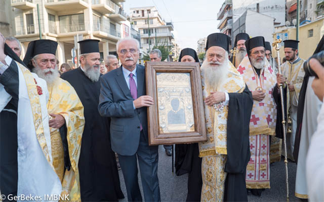 Η Εικόνα της Παναγίας Σουμελά στον Κολωνό