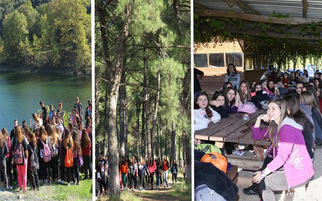 «Περπατώντας στον Αλιάκμονα» με τις περιβαλλοντικές ομάδες του 5ου ΓΕΛ Βέροιας