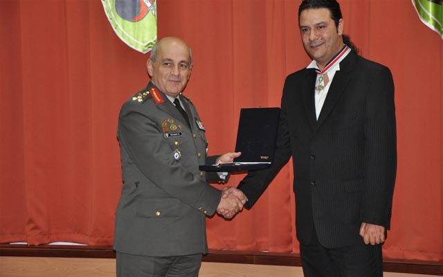 Tιμήθηκε ο Ανέσης Χοϊλούς για τα Ίμια μετά από 19 χρόνια