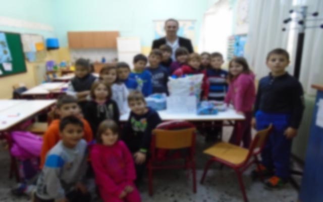 Συνεισφορά των μαθητών του Δ.Σ. Προδρόμου Αγίας Τριάδας στην αγορά αναπηρικού αμαξιδίου
