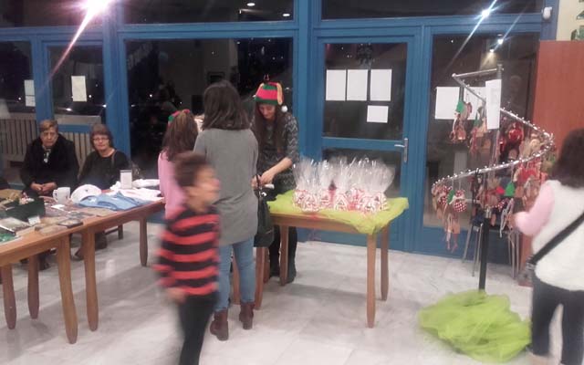 Πραγματοποιήθηκε το εορταστικό bazaar της Ευξείνου Λέσχης Βέροιας