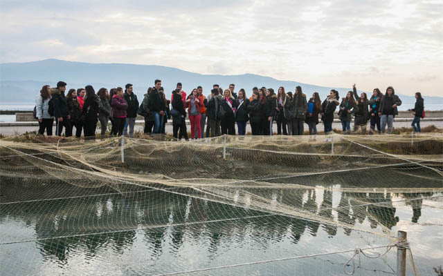 Επίσκεψη των περιβαλλοντικών ομάδων του 5ου ΓΕΛ Βέροιας στο Κ.Π.Ε. Σφακιωτών Λευκάδας